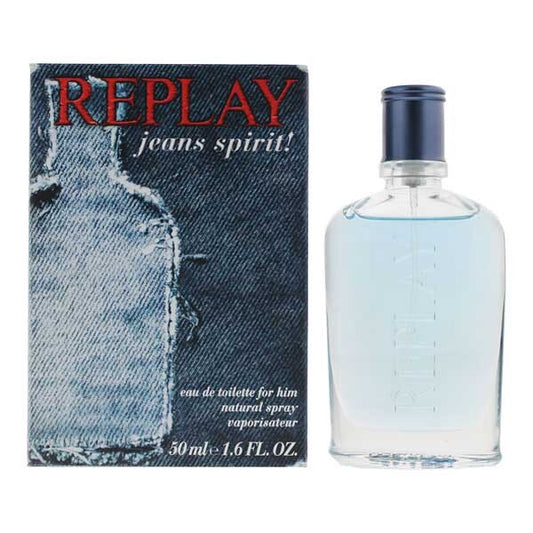 Replay Jeans Spirit Man Eau de Toilette Spray 50ml