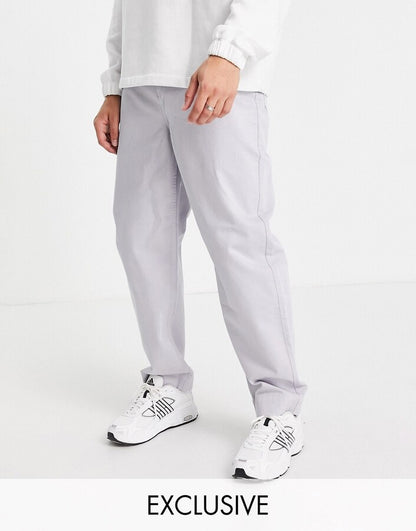 Reclaimed Vintage inspired extreme 90's baggy jean in smokey blue