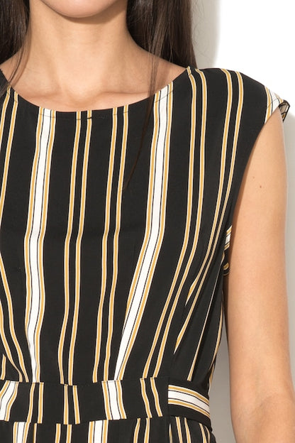 Stripe Sleeveless Playsuit