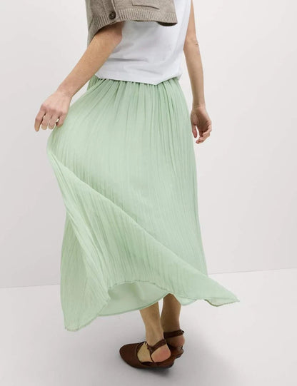 Light Green Pleat Skirt