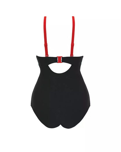 Paradise Palm Plunge One Piece Swimsuit