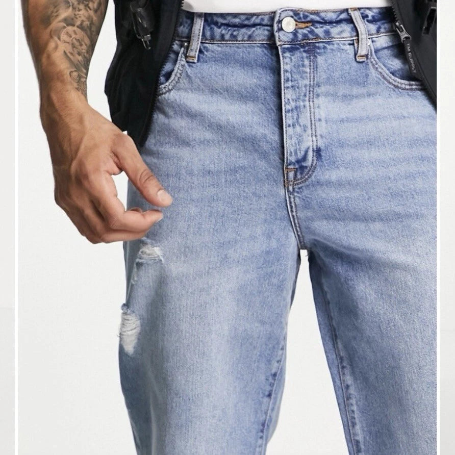 ASOS Baggy jeans - Light Wash Blue