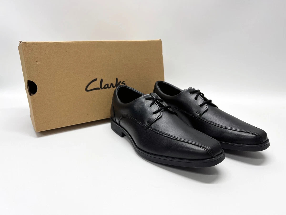 Clarks Scala Step Youth Leather Black