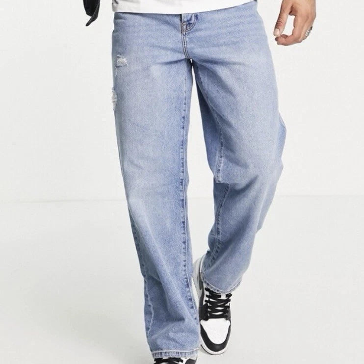ASOS Baggy jeans - Light Wash Blue