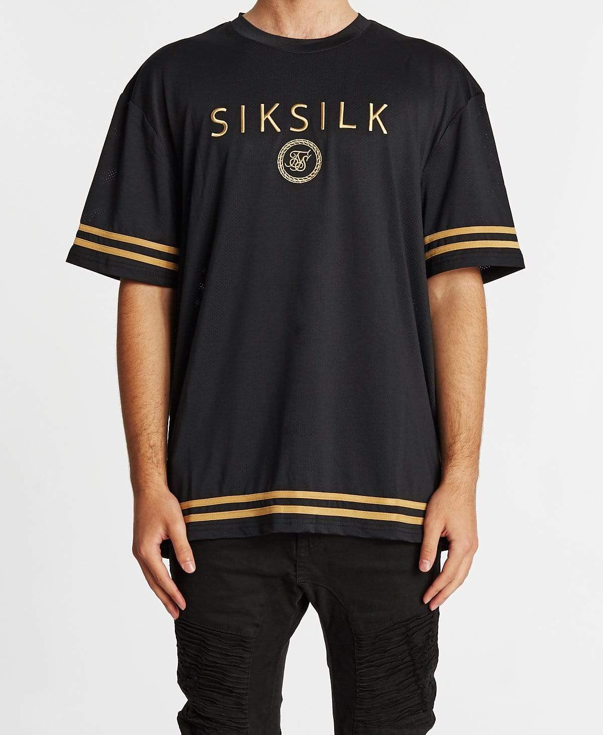 Oversized Essentials T-Shirt Black/Gold