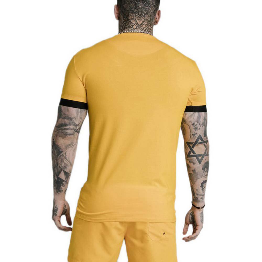 Insert Sleeve Gym Tee Yellow