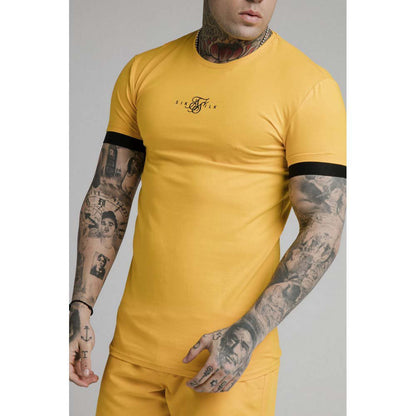 Insert Sleeve Gym Tee Yellow