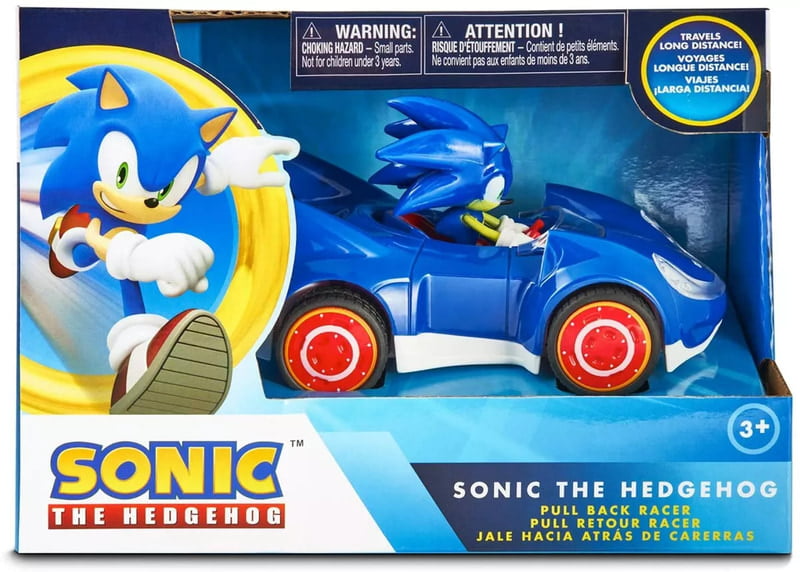 Sonic The Hedgehog Pull Back Racer - Sonic