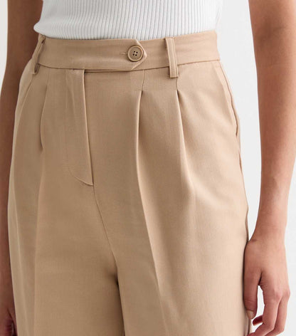 Tall Stone Wide Leg Trousers