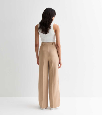 Tall Stone Wide Leg Trousers