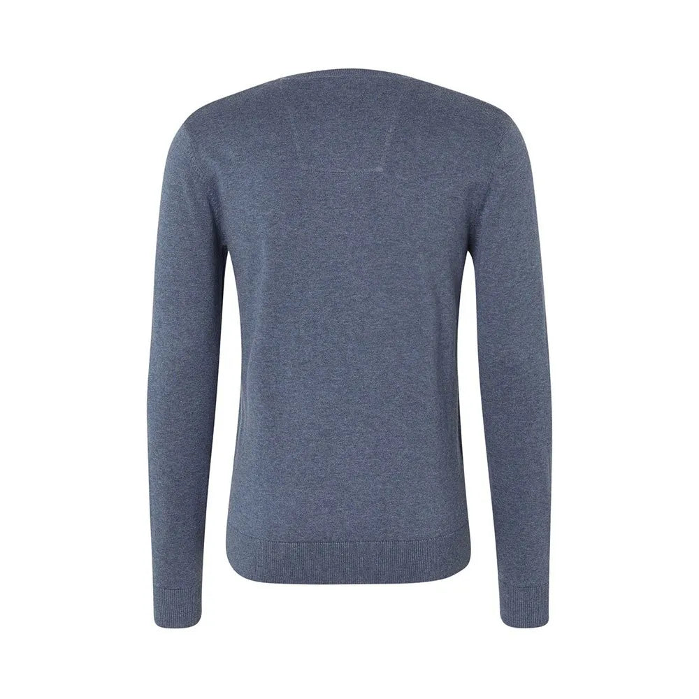 V Neck Sweater - Blue