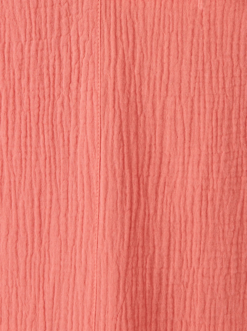 Damart Sleeveless Top-Ties In Orange