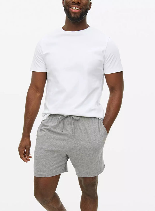 Navy & Grey Loungewear Shorts 2 Pack
