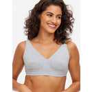 Grey & White Non Wired Comfort Lounge Bra 2 pack