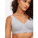 Grey & White Non Wired Comfort Lounge Bra 2 pack