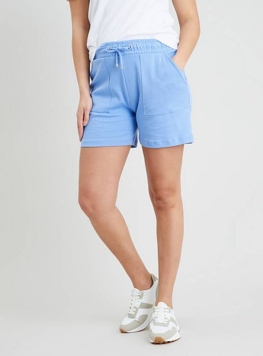 TU Woman Jersey Cotton Lounge Shorts Blue