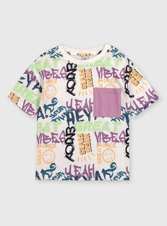 White Graffiti T-Shirt