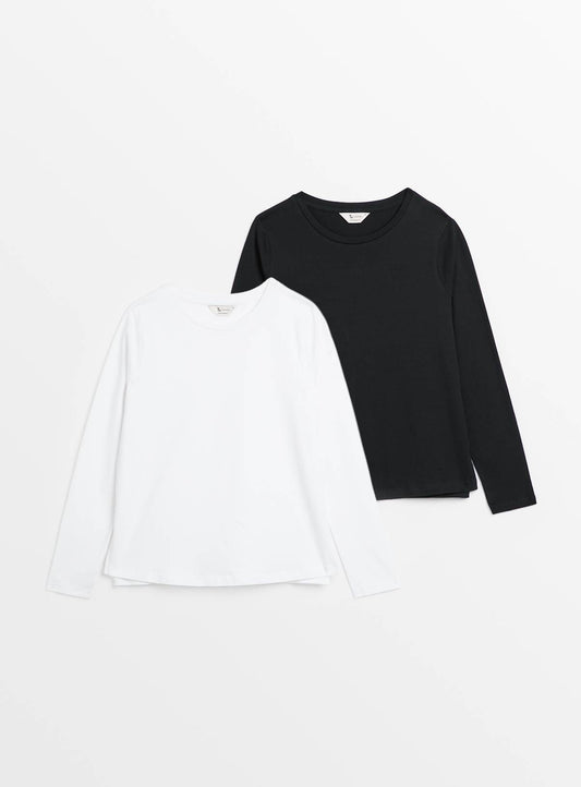 Maternity Nursing Long Sleeve Plain Top