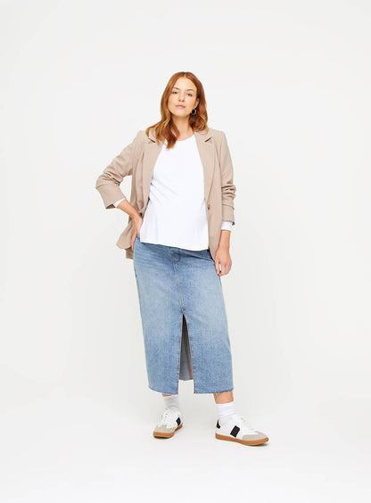 Maternity Nursing Long Sleeve Plain Top