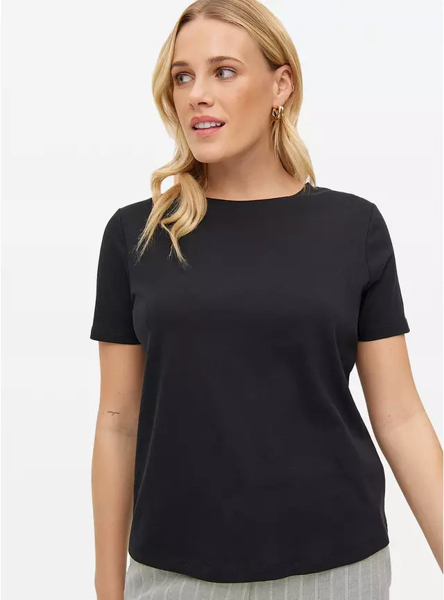 Black Everyday Regular Fit T-Shirt