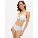 Black & White Stripe Mesh T-Shirt Bra 2 pack