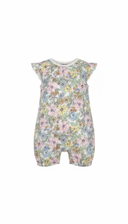 Floral playsuit