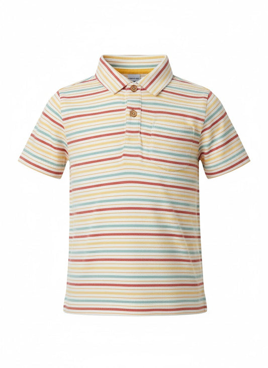 Stripe Polo Shirt
