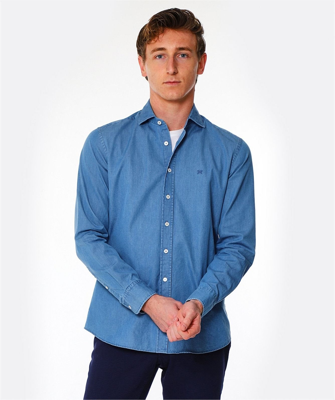 Slim Fit Denim Shirt