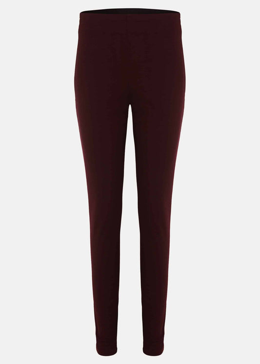 Amina Leggings Burgundy