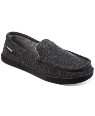 Men’s Heather Knit Preston Moccasin Slippers