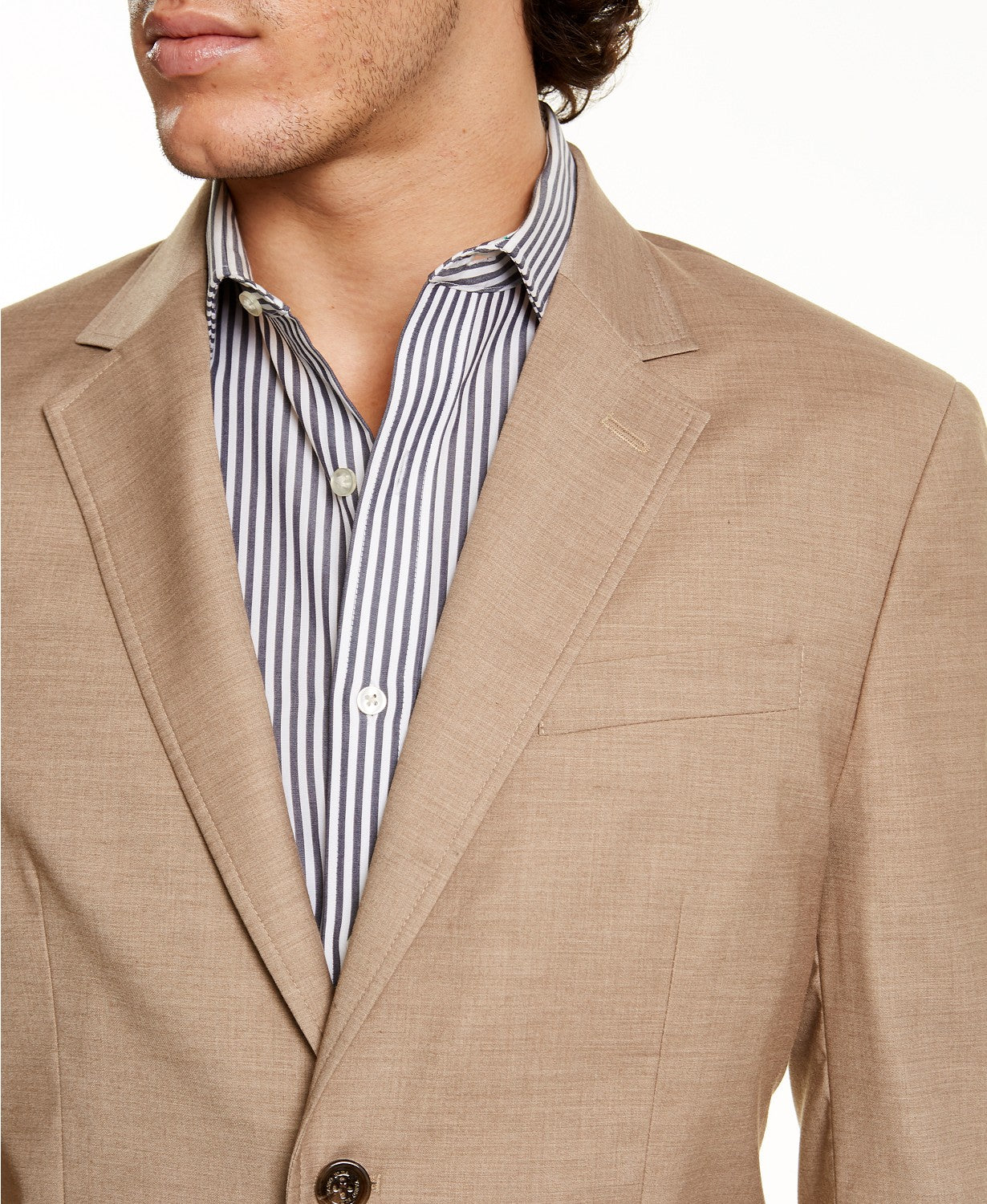 Men's Classic-Fit Stretch Tropical Weight Sportcoat