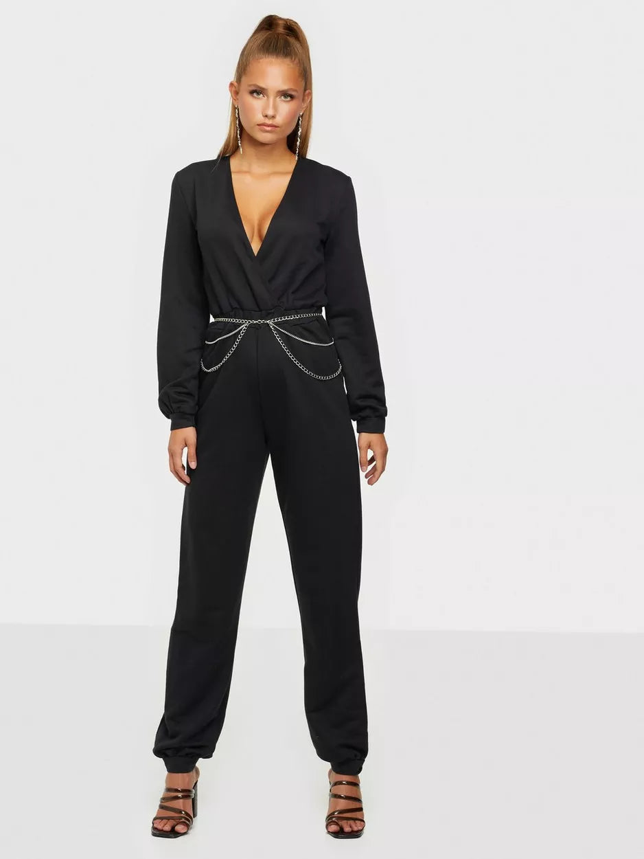 Wrap Lounge Jumpsuit