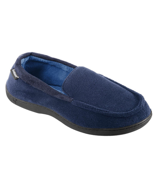 Men's Microterry Jared Moccasin Slippers with Memory Foam