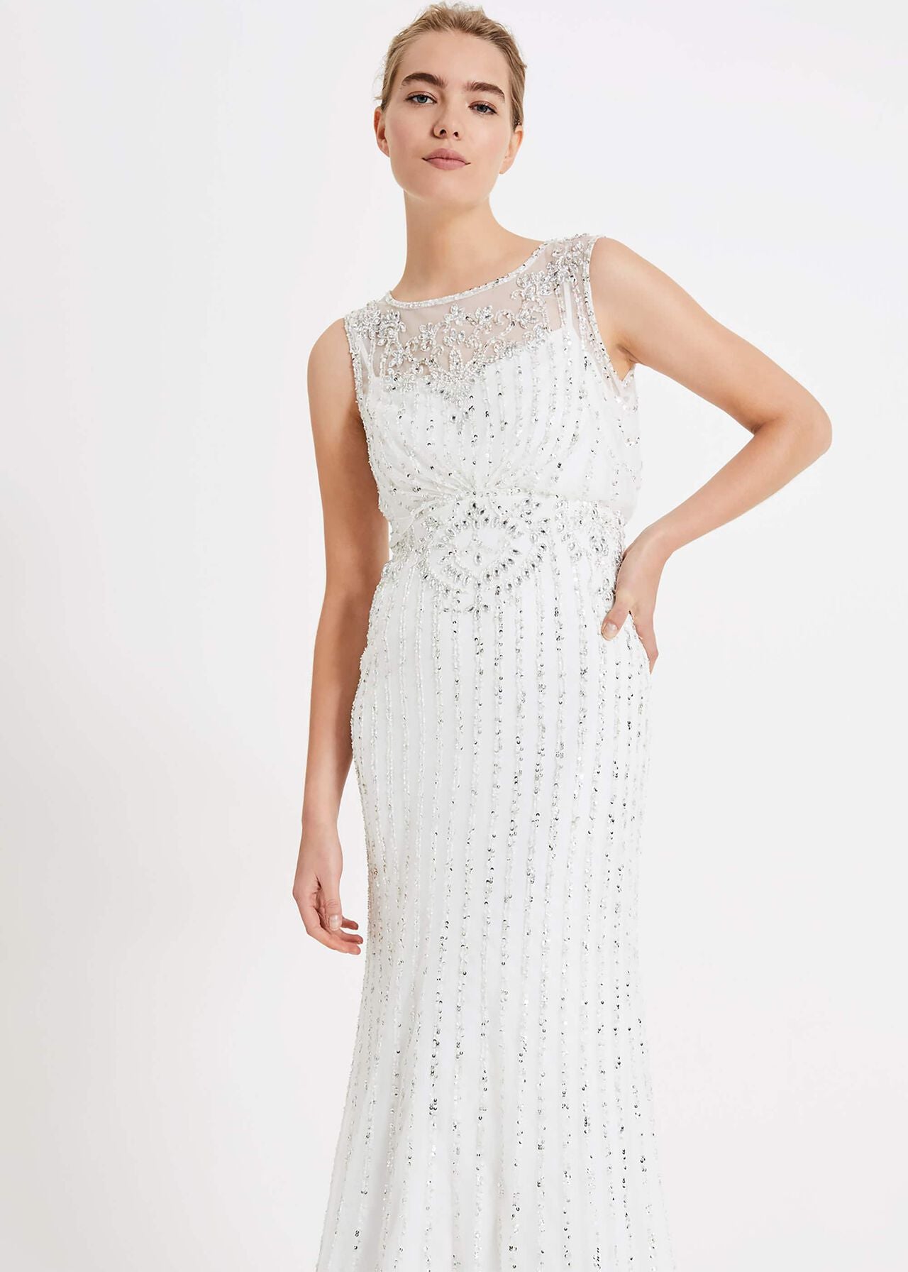 Milly Beaded Wedding Dress