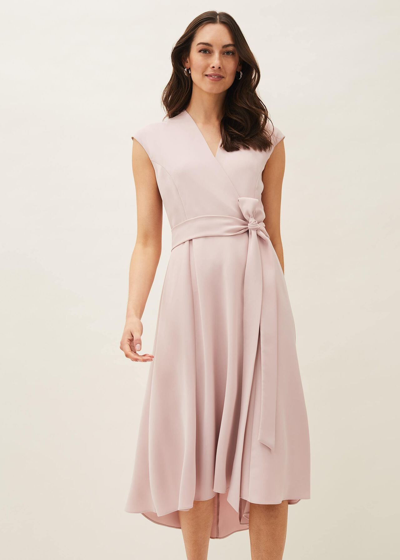 Livvy Belted Midi Dress