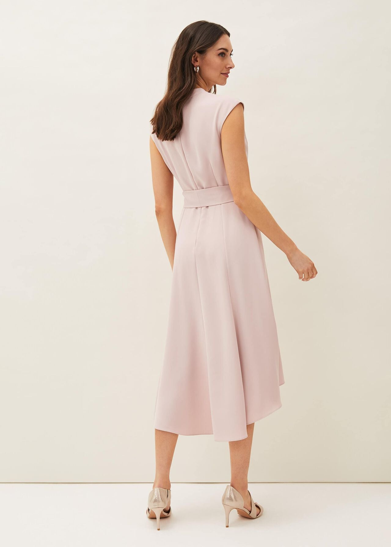 Livvy Belted Midi Dress