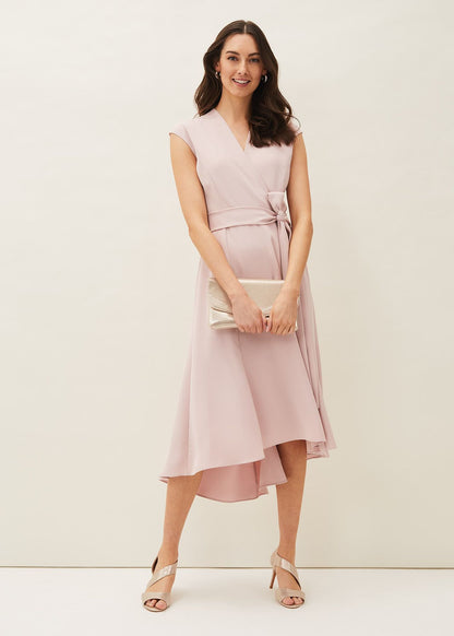 Livvy Belted Midi Dress