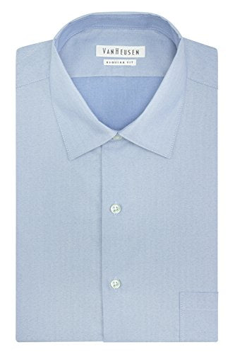 Regular Fit Royal Herringbone Shirt Blue Cloud