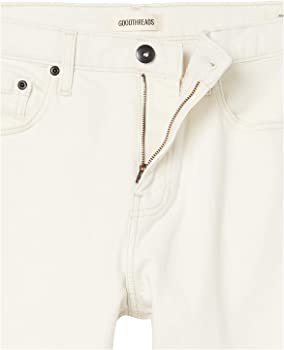 Mens White Slim Fit Jeans