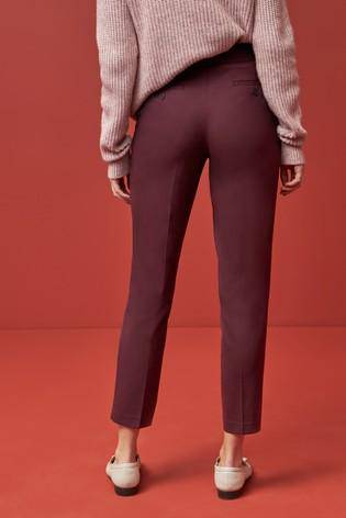 Plum Tailored Slim Fit Trousers