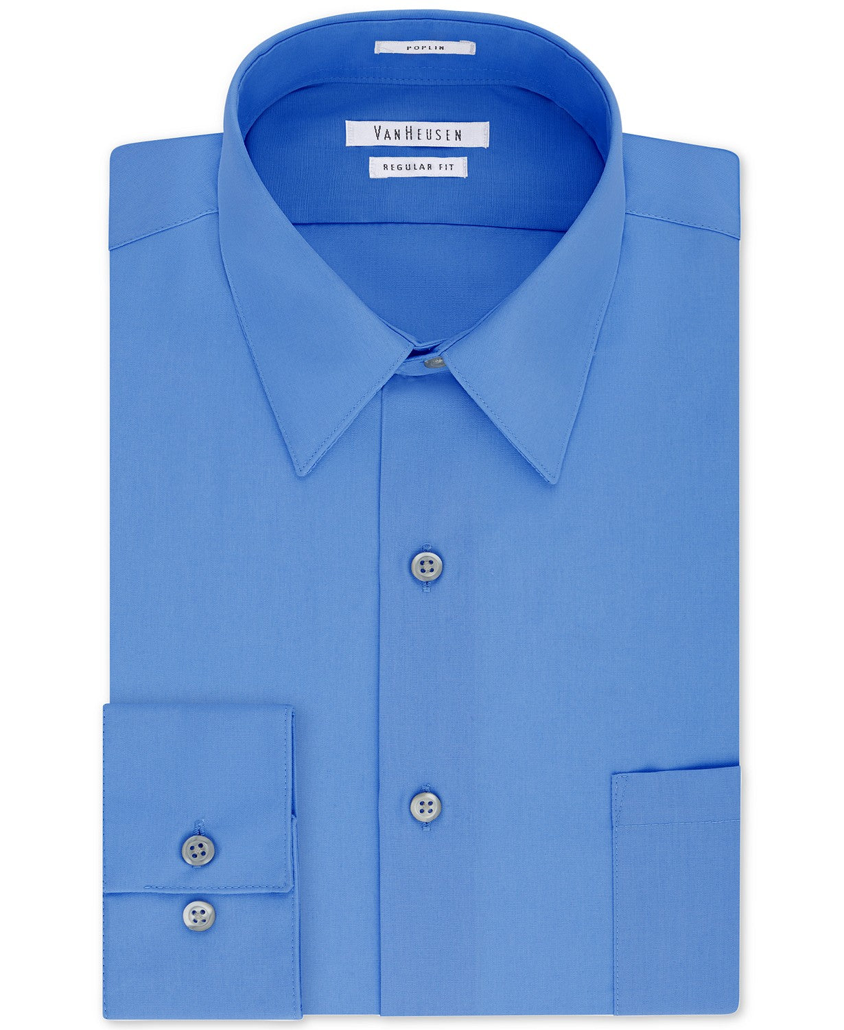 Men's Classic-Fit Poplin Dress Shirt