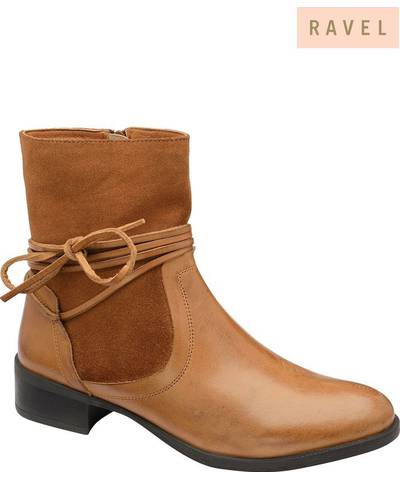 Ankle Leather Boots