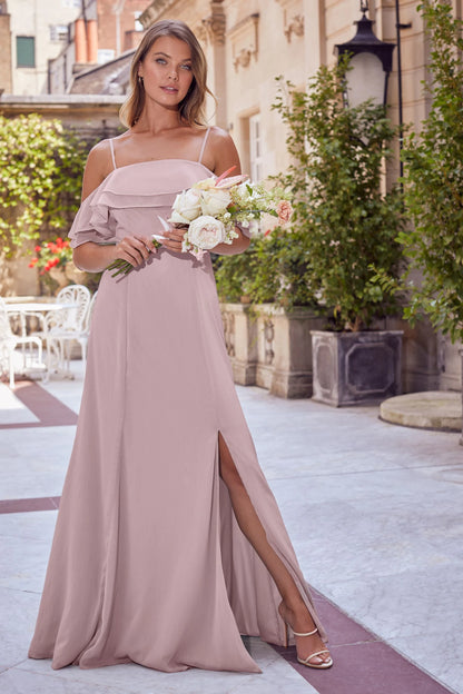 Cold Shoulder Maxi Dress Lilac