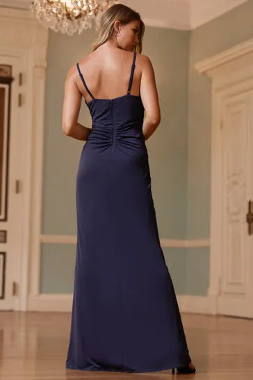 Cornelli Occasion Dress Navy