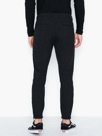 Pisa Cross Trouser Dark Grey