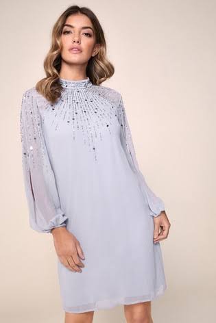 Longsleeve Embroidered Dress