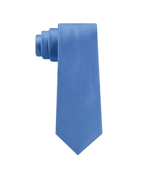 Ottoman Solid Tie Blue