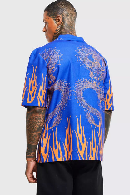 Revere Dragon Flame Sub Shirt