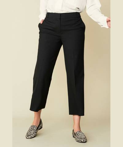 Black Tailored Culottes