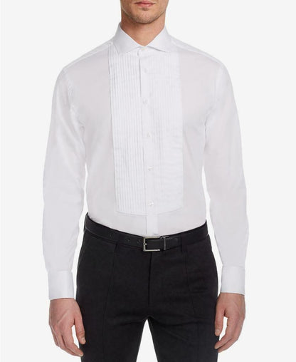 Men's Regular Fit Stretch French Cuff Tuxedo Shirt